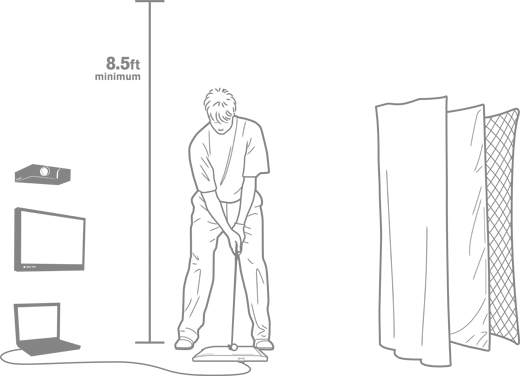 Affordable In Home Golf Simulator