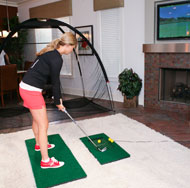 Home Golf Simulator Swing Analyzer