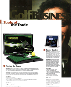Golf Business Magazine OptiShot Review