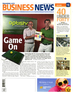 Traverse City Business News OptiShot Review
